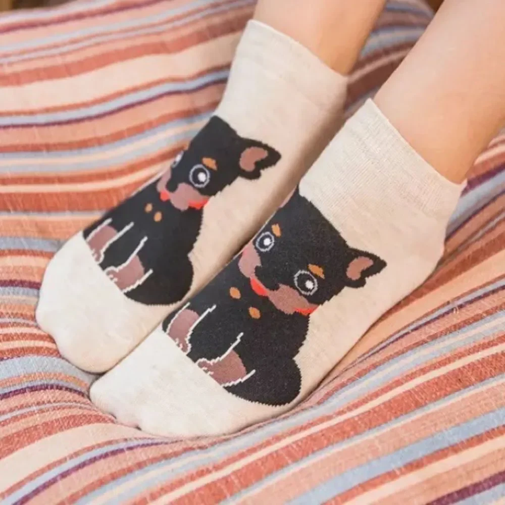 🆕Tan Dog Socks